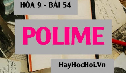 Polime là gì? Ứng dụng của Polime (chất dẻo, tơ và cao su) - Hóa 9 bài 54